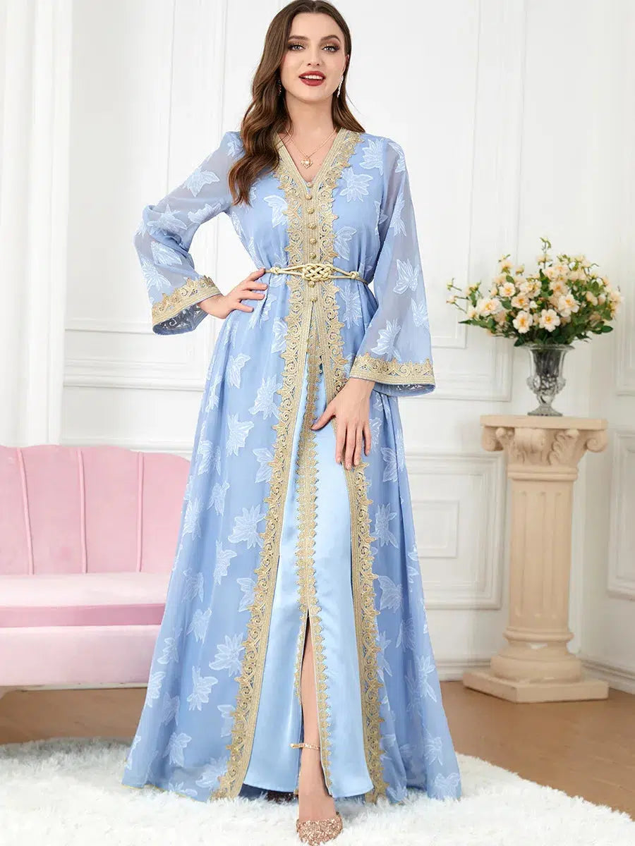 Caftan bleu sale