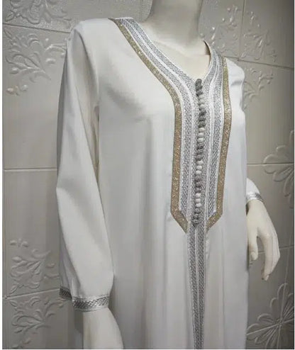 Caftan Blanc Mariée