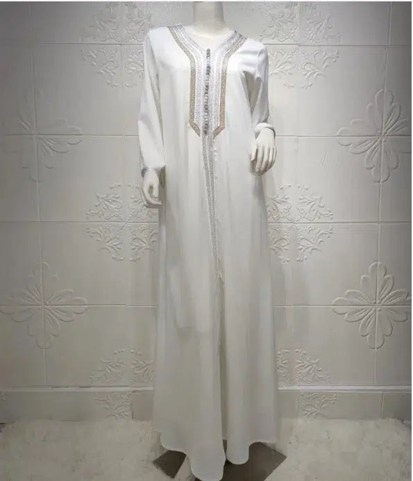 Caftan Blanc Mariée