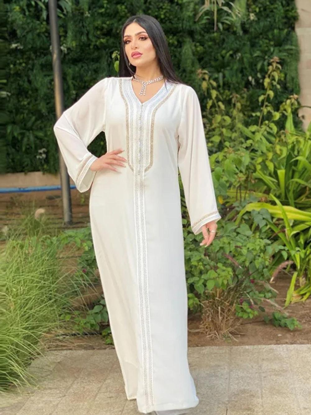 Caftan Blanc Mariée