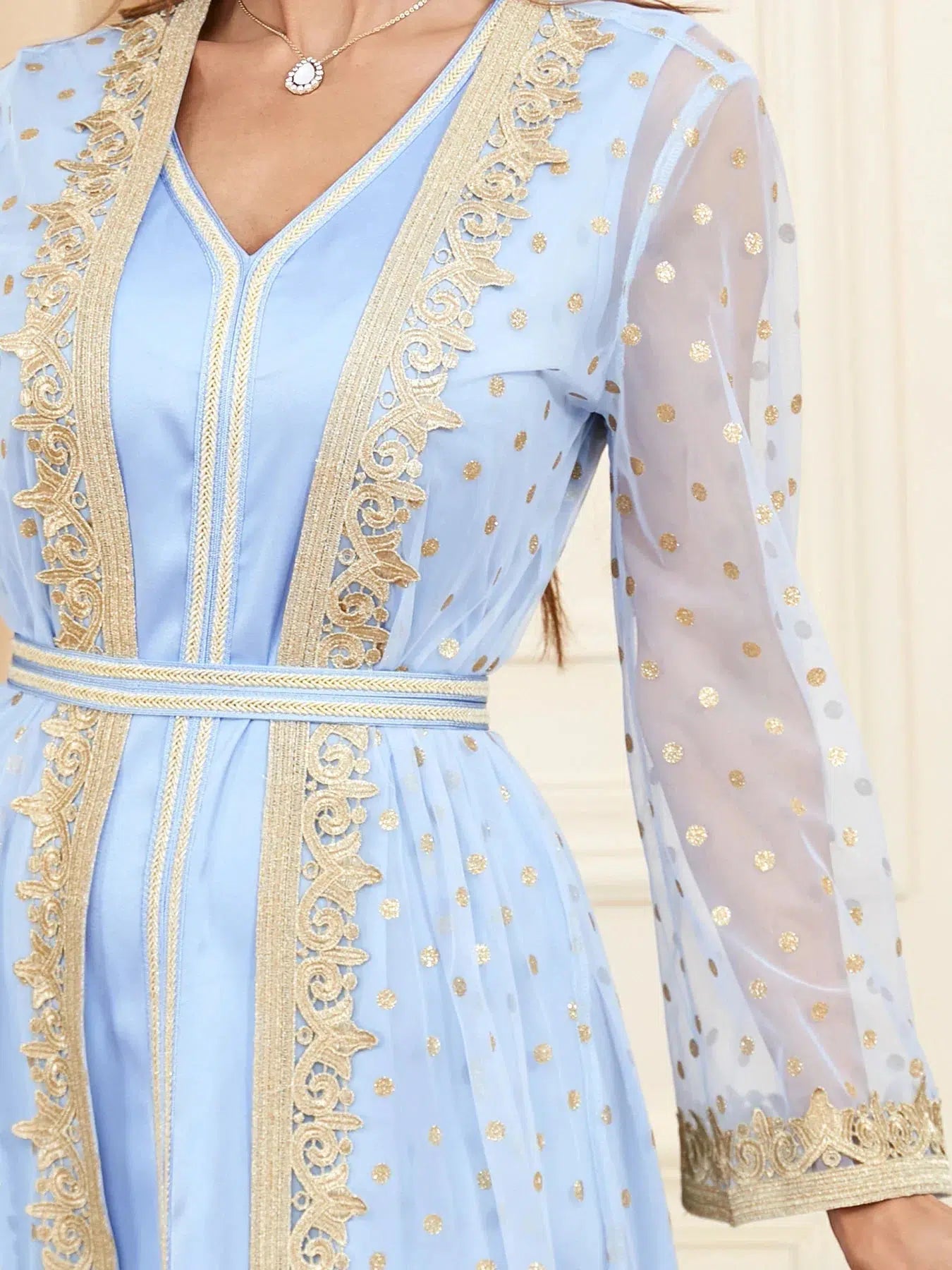 Caftan Bleu Ciel