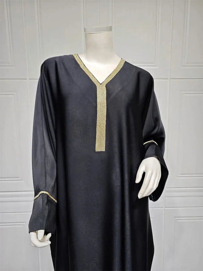 Caftan Moderne Noir