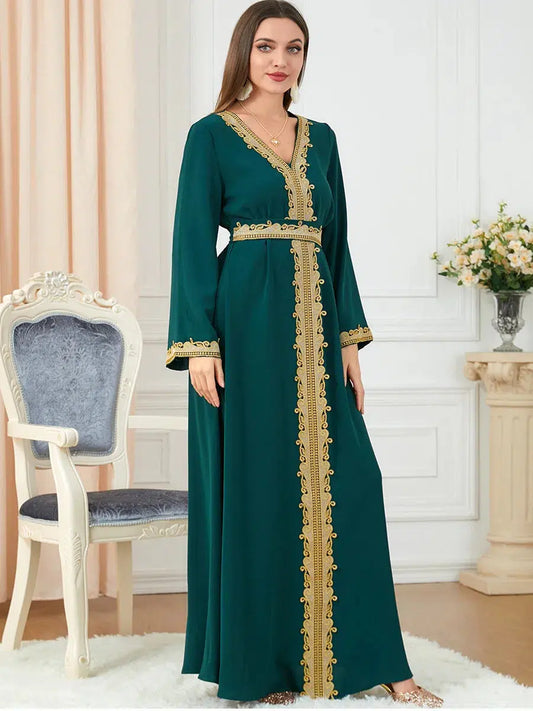 Caftan Vert Émeraude