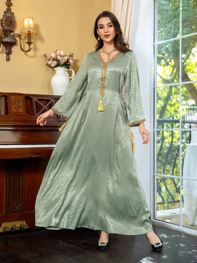 Caftan Vert Mariage Pas Cher