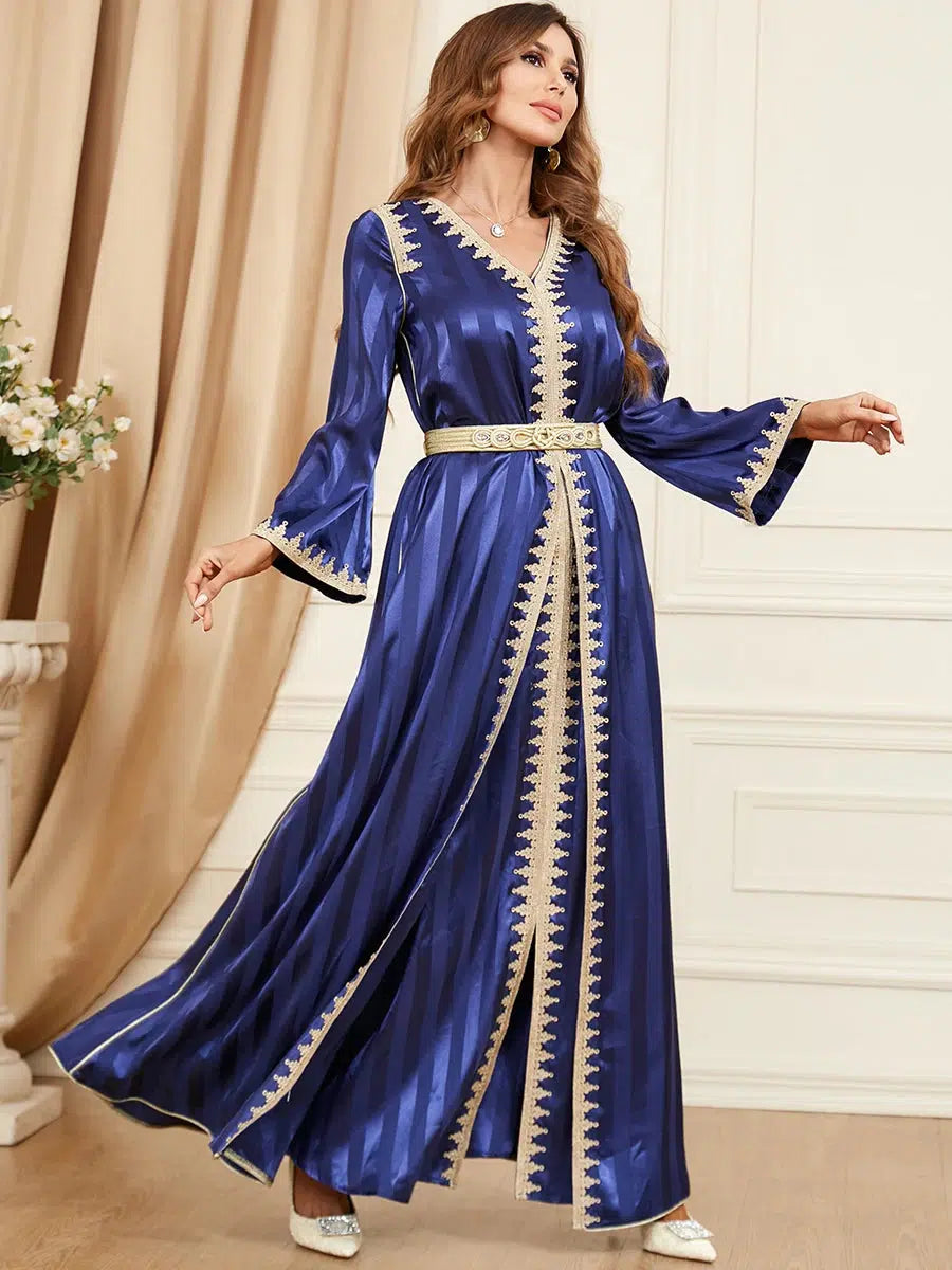 Kaftan Marocain Bleu