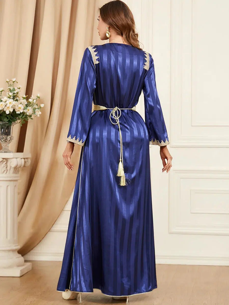 Kaftan Marocain Bleu