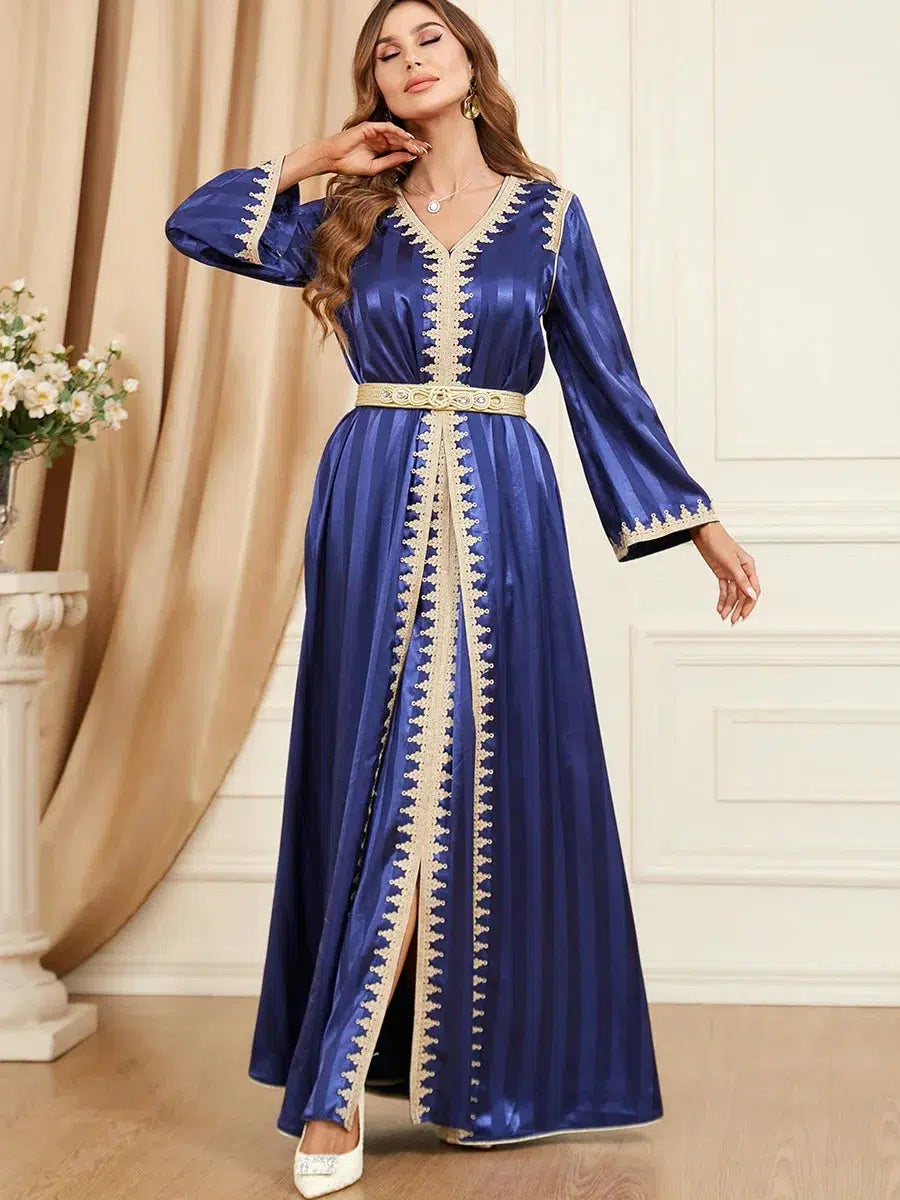 Kaftan Marocain Bleu